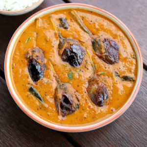 Ennai Kathrikka Curry (Aubergine)