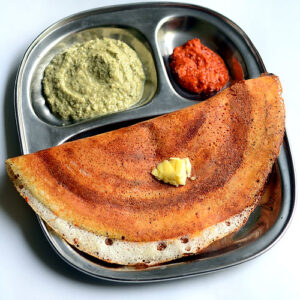 Hot Chutney Dosa
