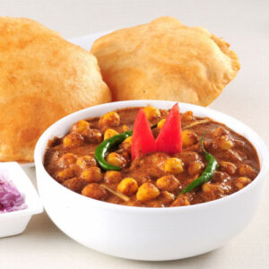 Poori & Channa (2pcs)
