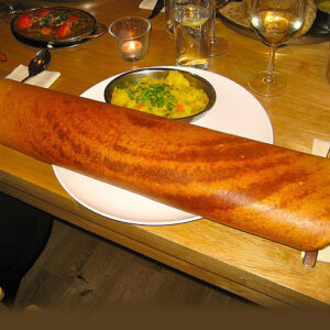Papper Roast Masala Dosa
